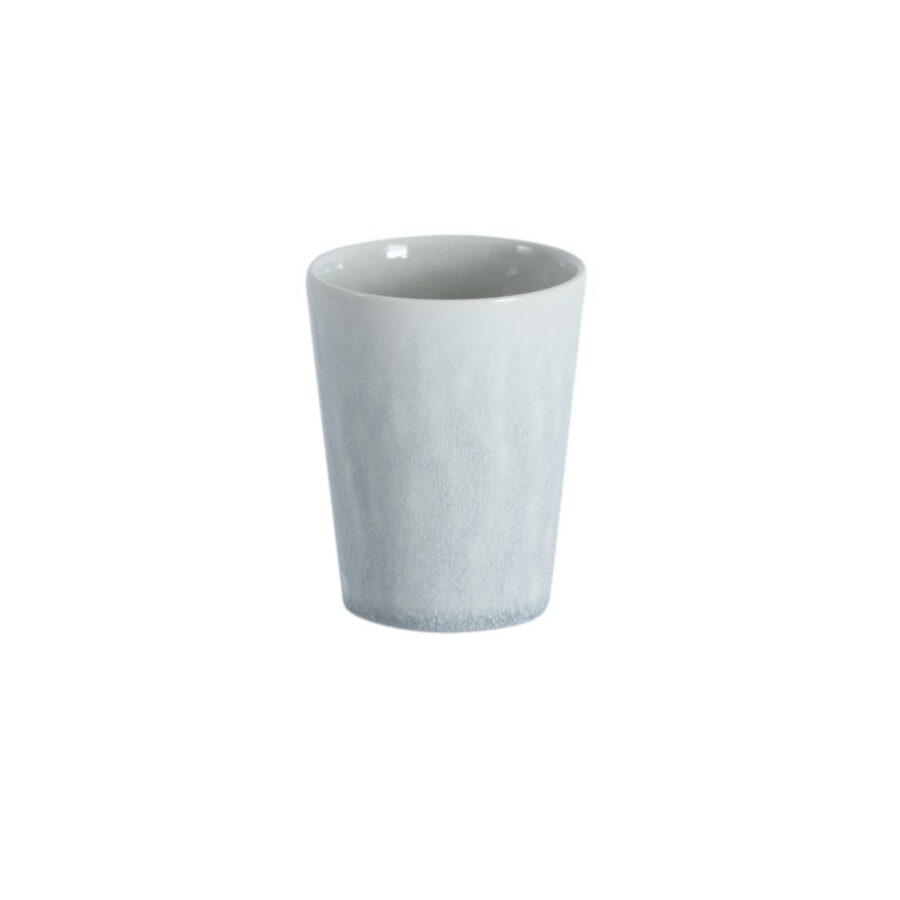 Opal White Ceramic Tumbler